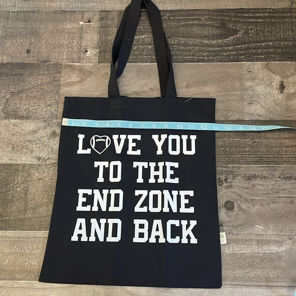 Love You to the End Zone and Back Tote - Picture 9 of 11
